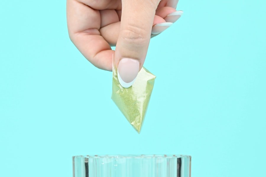Photo herbal supplement